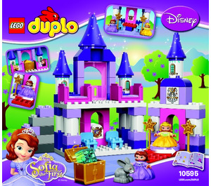LEGO Sofia's Royal Castle 10595 Instructions