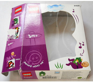 LEGO Soft Frog Rattle Set 5420 Packaging