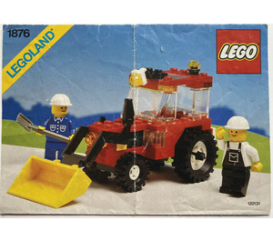 LEGO Soil Scooper 1876 Byggeinstruksjoner