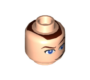 LEGO Sokka Head (Safety Stud) (3626 / 56082)