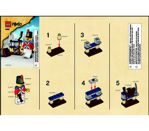 LEGO Soldier's Arsenal Set 8396 Instructions
