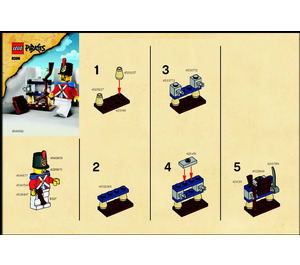 LEGO Soldier's Arsenal Set 8396 Instructions