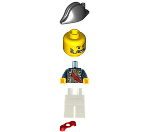 LEGO Soldiers' Fort Governor minifiguur