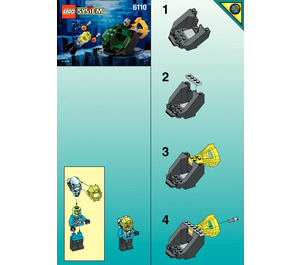 LEGO Solo Sub Set 6110 Instructions
