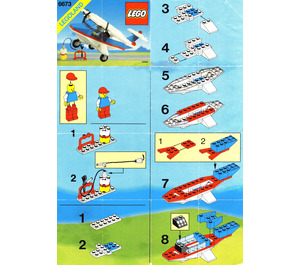 LEGO Solo Trainer Set 6673 Instructions