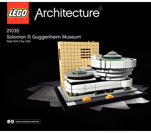 LEGO Solomon R. Guggenheim Museum Set 21035 Instructions