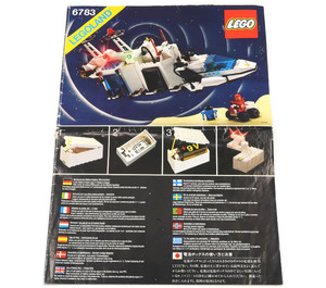 LEGO Sonar Transmitting Cruiser 6783 Byggeinstruksjoner