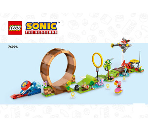 LEGO Sonic's Green Hill Zone Loop Challenge Set 76994 Instructions