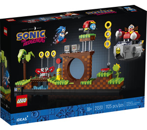 LEGO Sonic the Hedgehog - Green Hill Zone Set 21331 Packaging