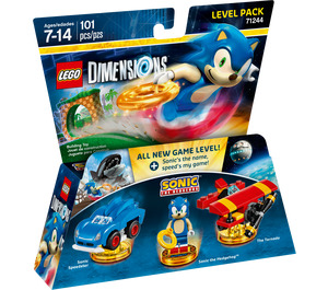 LEGO Sonic the Hedgehog Level Pack Set 71244 Packaging