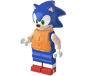 LEGO Sonic the Hedgehog - Life Jacket Minifigure