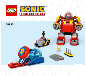 LEGO Sonic vs. Dr. Eggman's Death Egg Robot Set 76993 Instructions