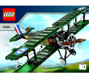 LEGO Sopwith Camel 10226 Instruktioner