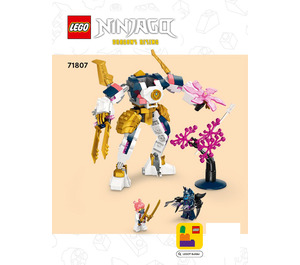 LEGO Sora's Elemental Tech Mech Set 71807 Instructions