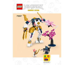 LEGO Sora's Elemental Tech Mech 71807 Anweisungen