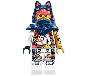 LEGO Sora met Schouderpantser en Kap Minifiguur