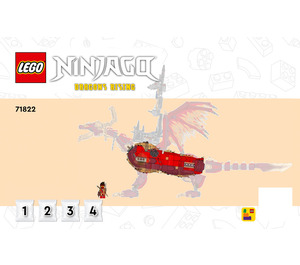 LEGO Source Draak of Motion 71822 Instructions