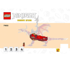 LEGO Source Dragon of Motion Set 71822 Instructions