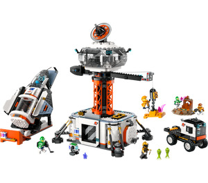 LEGO Espacer Base et Fusée Launchpad 60434