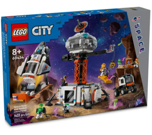 LEGO Espacer Base et Fusée Launchpad 60434 Packaging