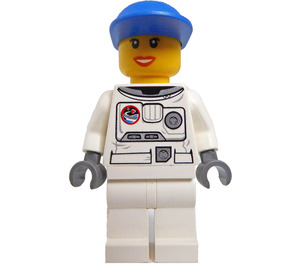 LEGO Ruimte Midden Woman minifiguur