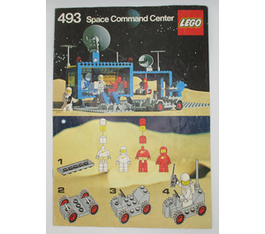 LEGO Space Command Center Set 493-1 Instructions