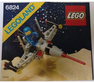 LEGO Espacer Dart I 6824 Instructions