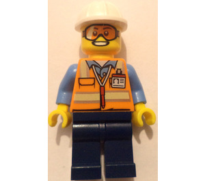 LEGO Ruimte Engineer met goggles minifiguur