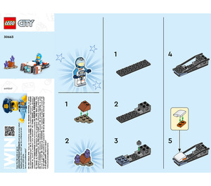 LEGO Space Hoverbike 30663 Інструкції