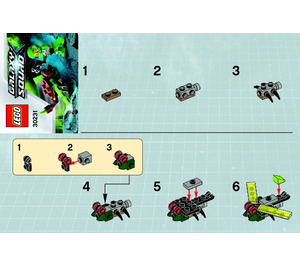 LEGO Space Insectoid 30231 Istruzioni