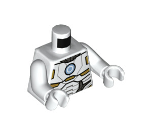 LEGO Przestrzeń Iron Człowiek Minifigurka Tułów (973 / 76382)