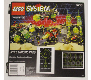 LEGO Raum Landing Pads 6710 Packaging