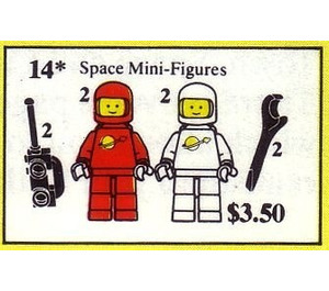 LEGO Space Minifigures Set 14-1