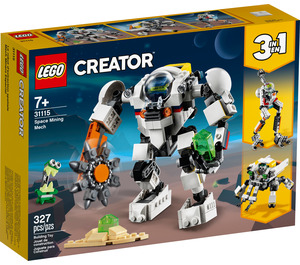 LEGO Space Mining Mech Set 31115 Packaging