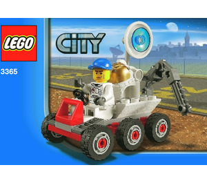 LEGO Space Moon Buggy Set 3365 Instructions