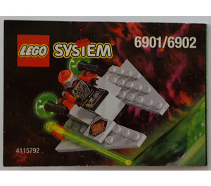 LEGO Raum Flugzeug 6901-2 Instructions