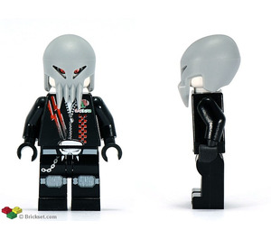 LEGO Weltraum Polizei 3 Alien - Schädel Twin Minifigur