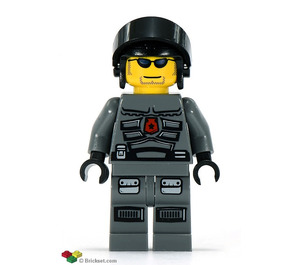 LEGO Space Police 3 Officer 10 Minifigure