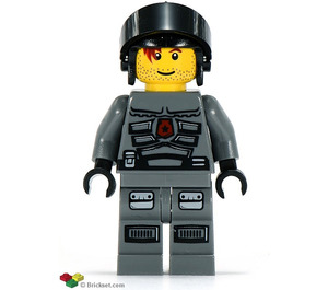 LEGO Ruimte Politie 3 Officer 3 minifiguur