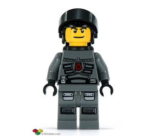 LEGO Space Police 3 Officer 4 with Airtanks Minifigure
