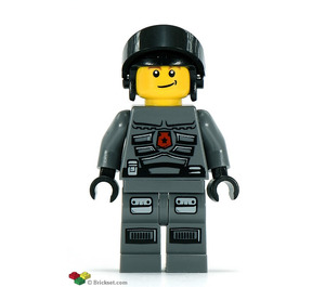 LEGO Weltraum Polizei 3 Officer 8 Minifigur