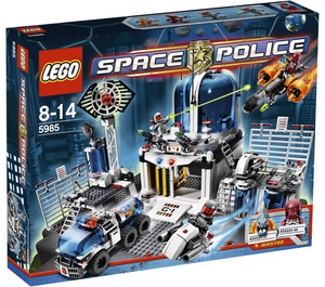 LEGO Espacer Police Central 5985 Packaging