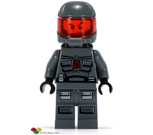 LEGO Weltraum Polizist mit Sneer Minifigur