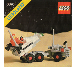 LEGO Space Probe Launcher Set 6870 Instructions