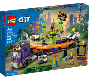 LEGO Espacer Ride Amusement Truck 60313 Packaging