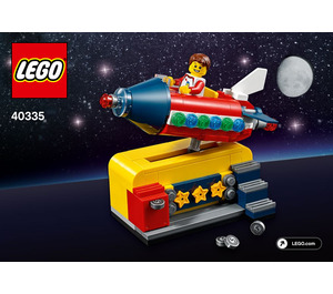 LEGO Space Rocket Ride Set 40335 Instructions