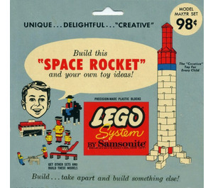 LEGO Space Rocket Set 801-3