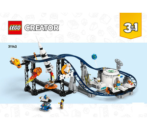 LEGO Space Roller Coaster Set 31142 Instructions