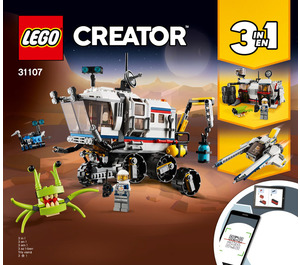 LEGO Ruimte Rover Explorer 31107 Instructions