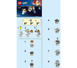 LEGO Raum Satellite 30365 Instructions